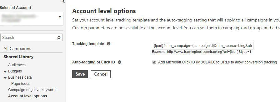 UTM Tracking Microsoft Ads