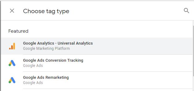Google Analytics Tag