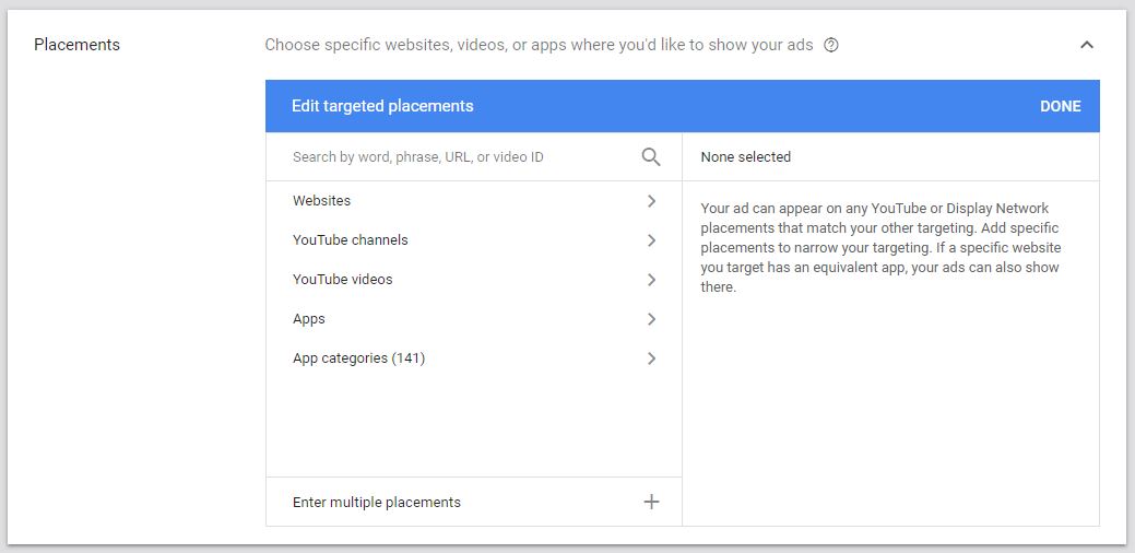 Placement Targeting Display Ads Google Ads Guide