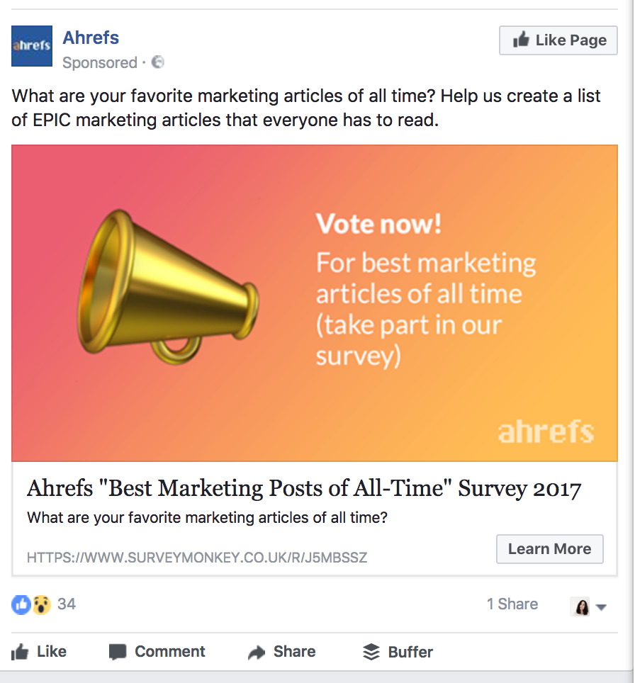 ahrefs survey