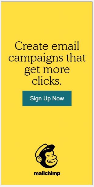 Google Ads Display Ads MailChimp Example 2 1