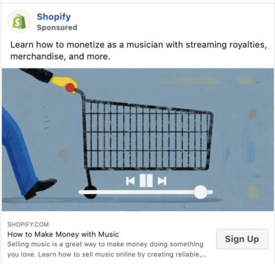 Shopify facebook ad 2 1