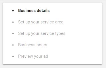 google local service ads set up steps