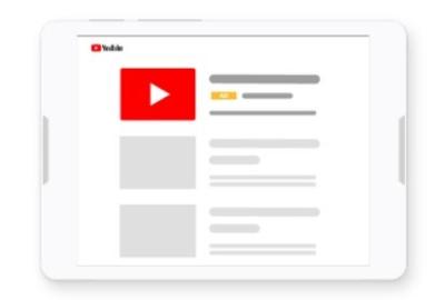 youtube discovery ad illustrated image