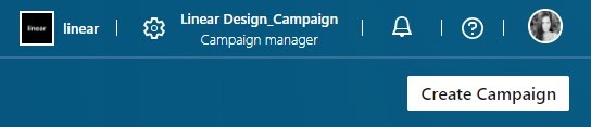 Create new campaign linkedin campaign manager