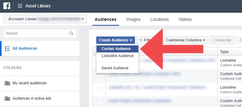 Creating a Custom Audience in Facebook 7