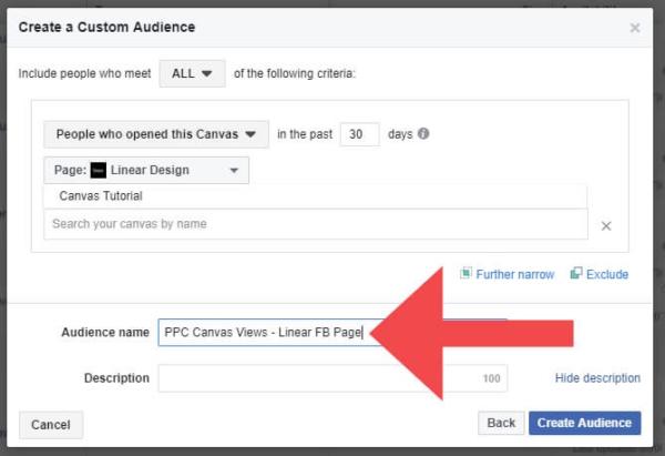 Facebook Full Screen Engagement Audience