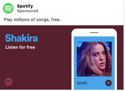 spotify ad example