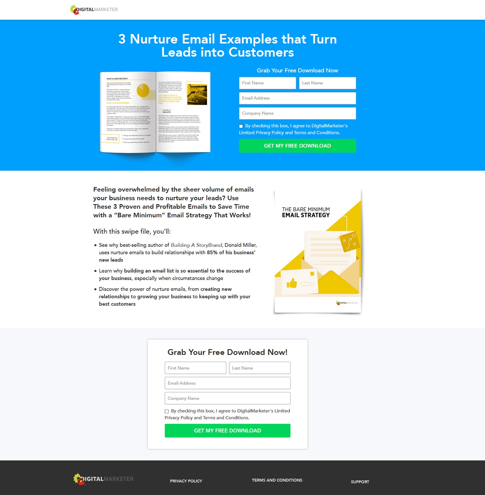 dine planer næve How To Create Your Own Lead Generation Landing Page, In Just 24 hours