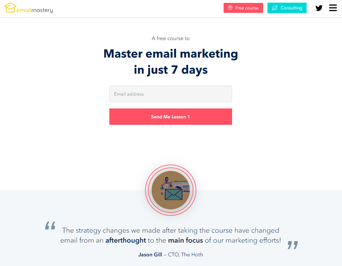email mastery - b2b email marketing course